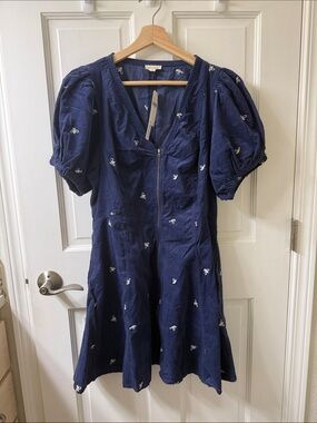 knee length dresses for ladies Pilcro Long-Sleeve Denim Micro Mini Shirt Dress main image 0